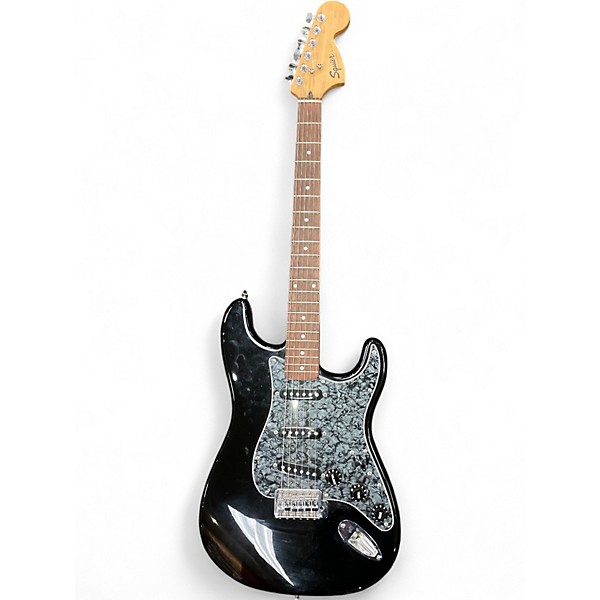 Used Squier Affinity Stratocaster BLACK PEARL Solid Body Electric Guitar