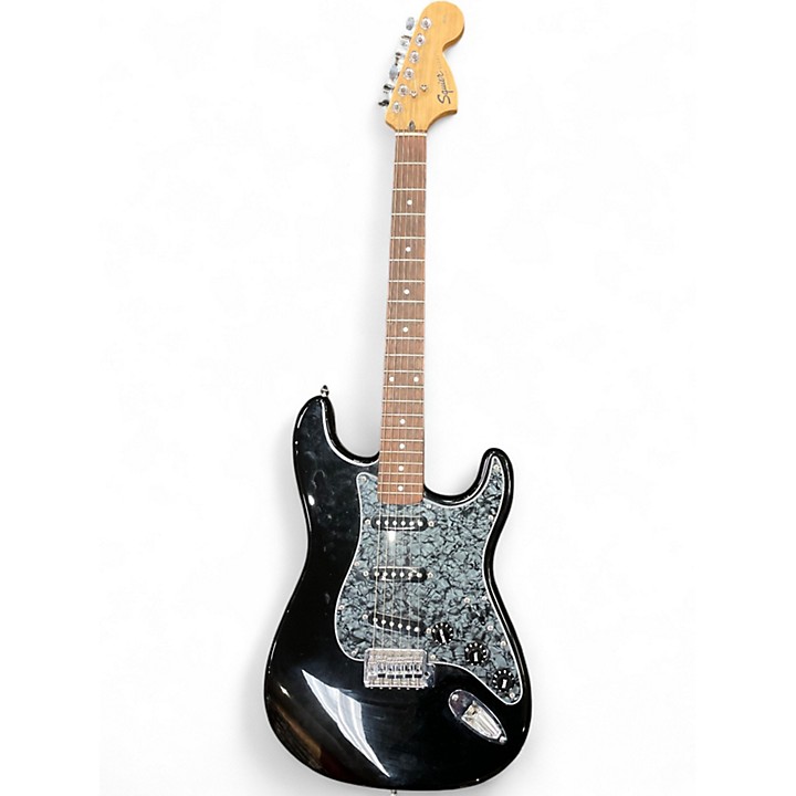Used Squier Affinity Stratocaster BLACK PEARL Solid Body Electric