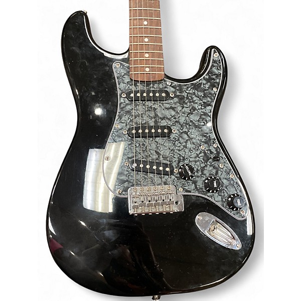 Used Squier Affinity Stratocaster BLACK PEARL Solid Body Electric Guitar