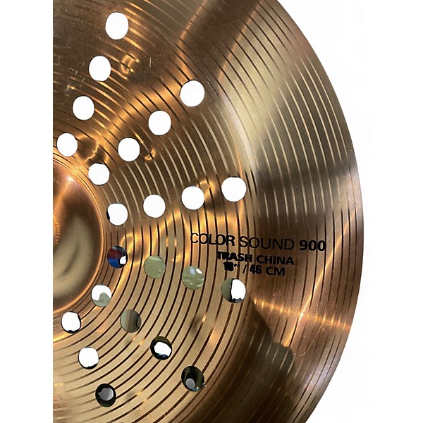 Used Izink 18in COLORSOUND 900 Cymbal