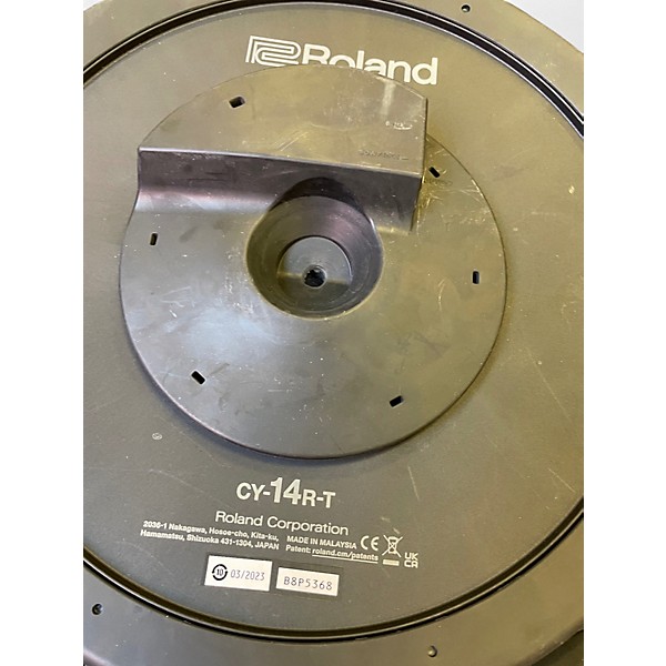 Used Roland 14in CY Cymbal Pack Cymbal