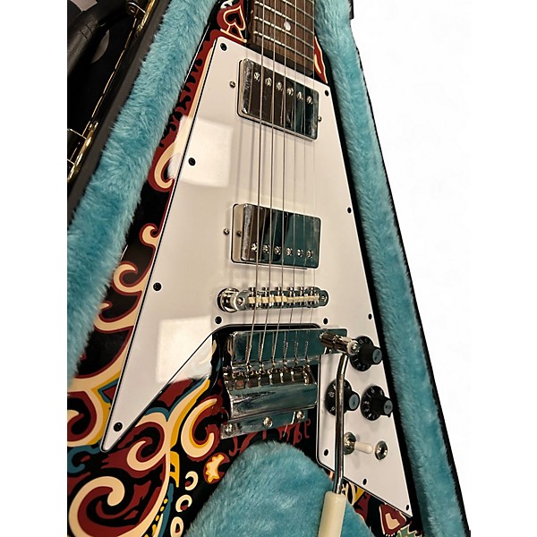 Used Epiphone Custom Jimi Hendrix Love Drops Solid Body Electric Guitar