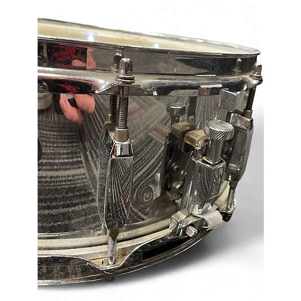 Used Pearl 14in STEEL SNARE Chrome Drum