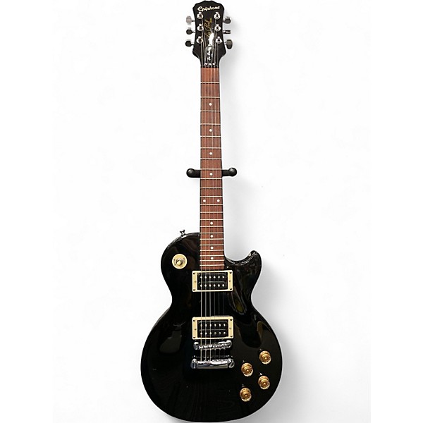 Used Epiphone Les Paul 100 Bolt On Black Solid Body Electric Guitar