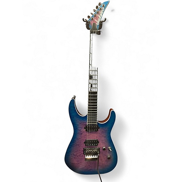 Used Jackson SL2Q Pro Series Soloist Purple Solid Body Electric Guitar