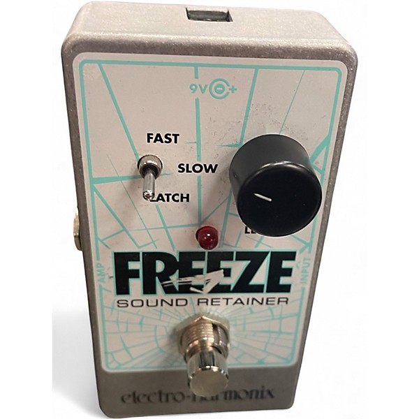 Used Electro-Harmonix Freeze Sound Retainer Compression Effect Pedal