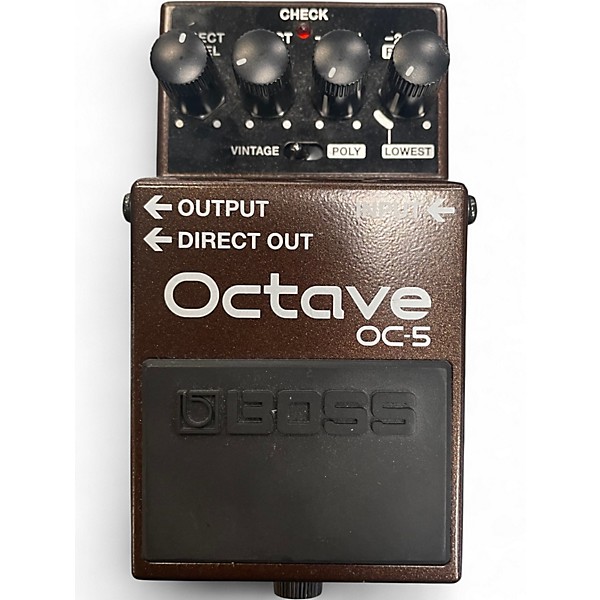 Used BOSS OC5 Effect Pedal