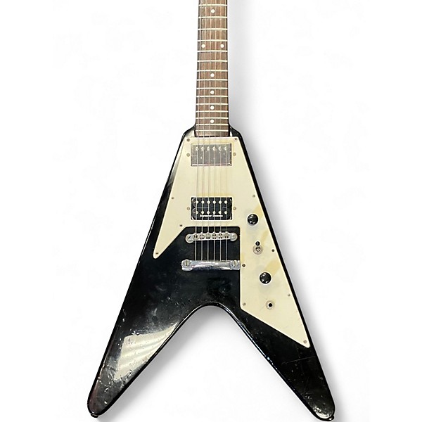 Used Epiphone 67 FLYING V Black Solid Body Electric Guitar