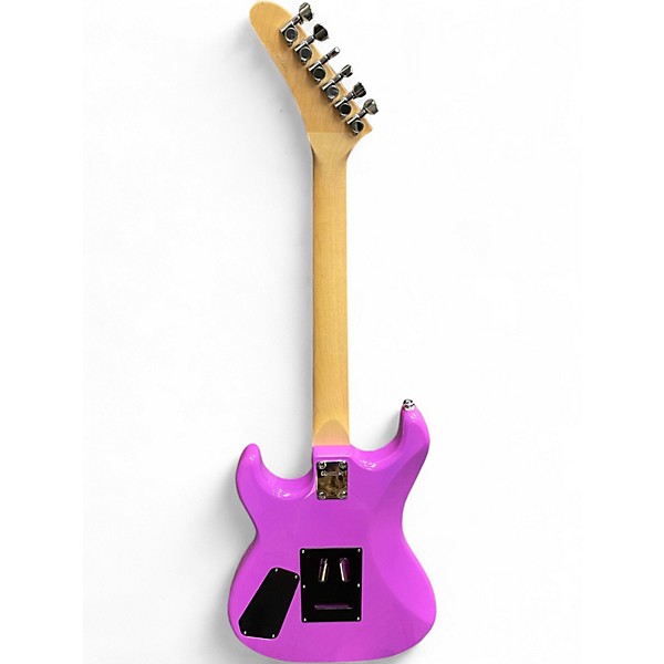 Used Kramer Baretta Special Neon Purple Solid Body Electric Guitar
