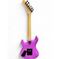 Used Kramer Baretta Special Neon Purple Solid Body Electric Guitar