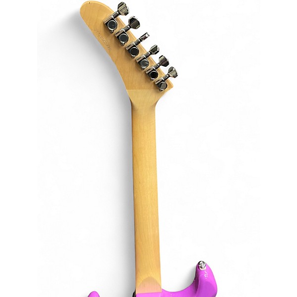 Used Kramer Baretta Special Neon Purple Solid Body Electric Guitar