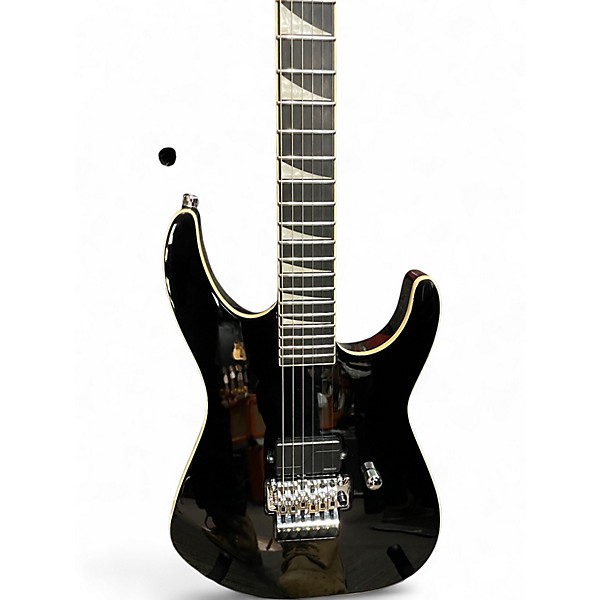 Used Jackson Pro Plus Pure Metal Soloist SL1A Gloss Black Solid Body Electric Guitar