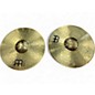 Used MEINL 13in HCS Hi Hat Pair Cymbal thumbnail