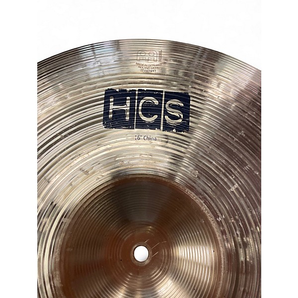 Used MEINL 16in HCS China Cymbal