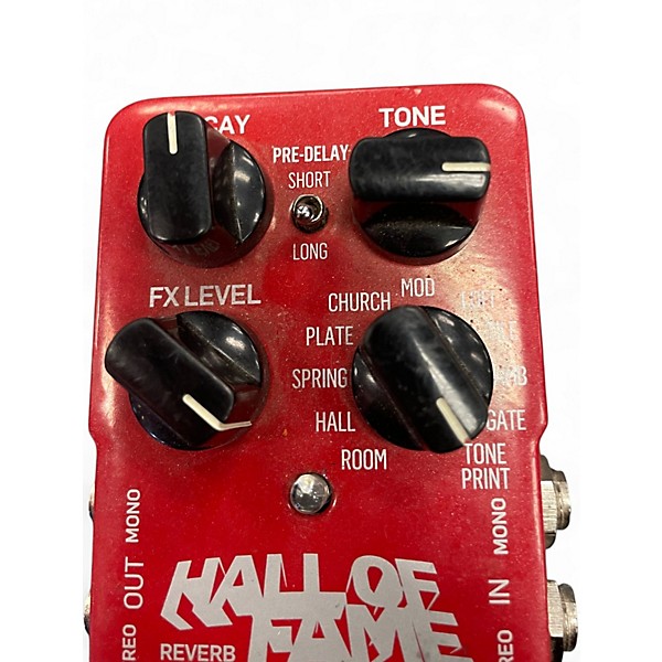 Used TC Electronic Hall Of Fame Reverb Effect Pedal