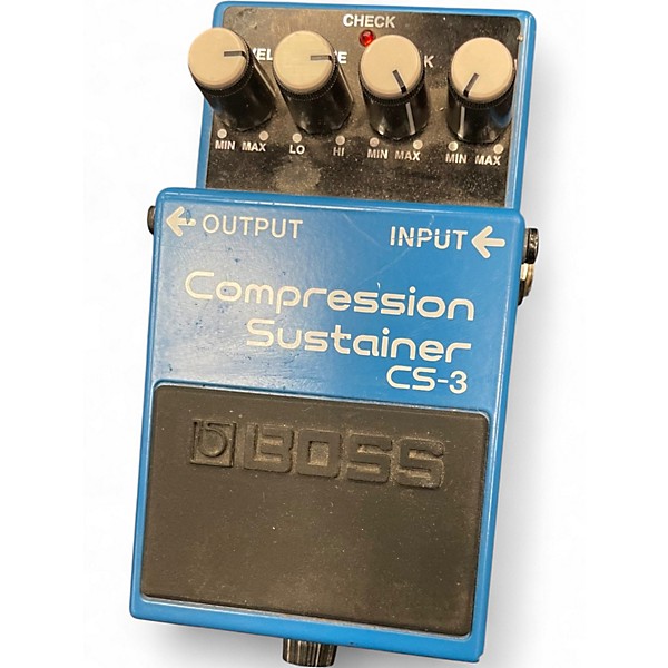 Used BOSS CS3 Compressor Sustainer Effect Pedal