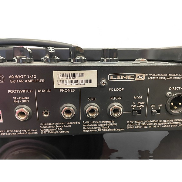 Used Line 6 CATALYST 60 Guitar Combo Amp
