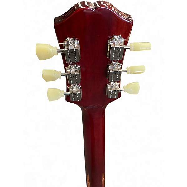 Used Epiphone ES335 Figured IG Trans Red Hollow Body Electric Guitar