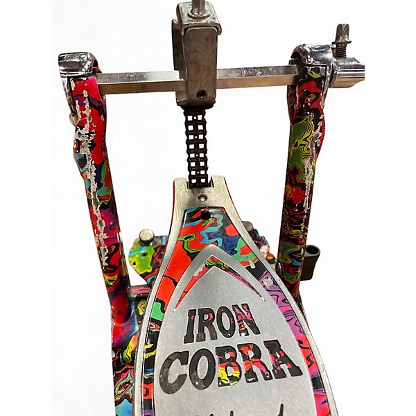 Used TAMA Limited-Edition 50th Anniversary Iron Cobra Power Glide Psyc Double Bass Drum Pedal