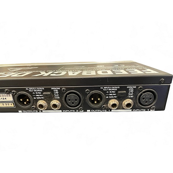 Used Behringer Feedback Destroyer Pro DSP1124P Feedback Suppressor
