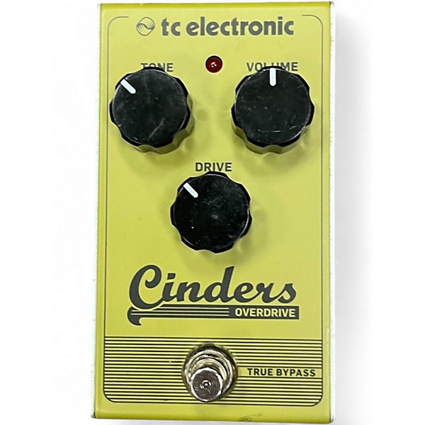 Used TC Electronic Cinders Overdrive Effect Pedal