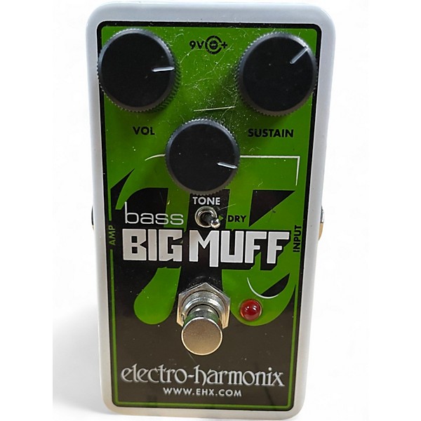 Used Electro-Harmonix Big Muff Nano Bass Distortion Bass Effect Pedal