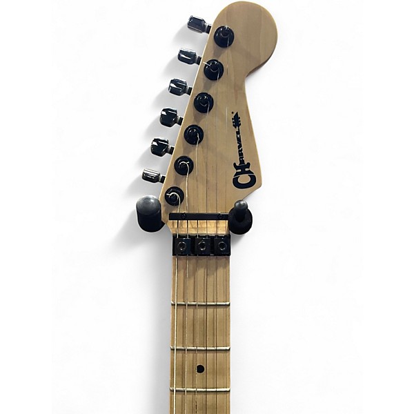 Used 2019 Charvel SATCHEL SIGNATURE GREEN BENGAL Solid Body Electric Guitar