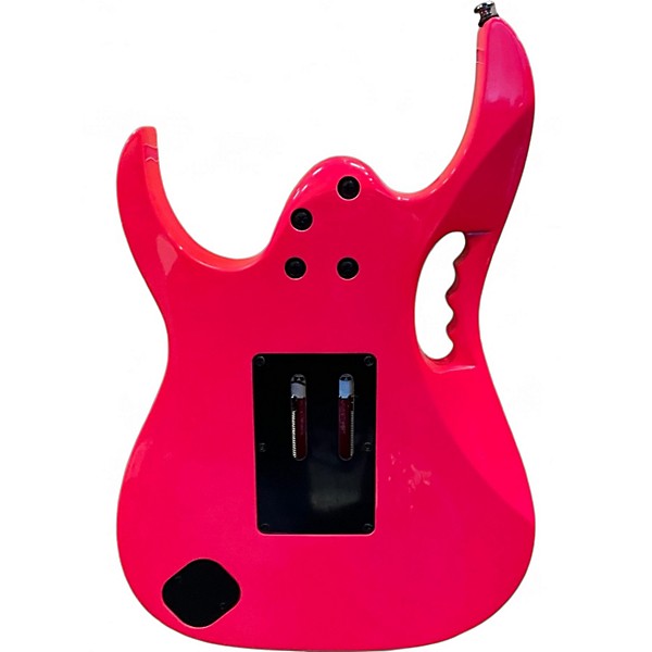Used Ibanez JEMJR Pink Solid Body Electric Guitar