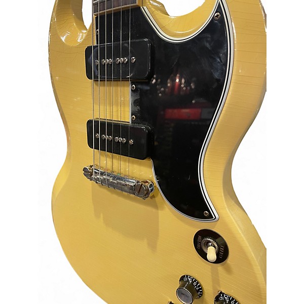 Used Gibson 1963 Reissue SG Murphy Lab Ultra Light Antique Ivory Solid Body Electric Guitar