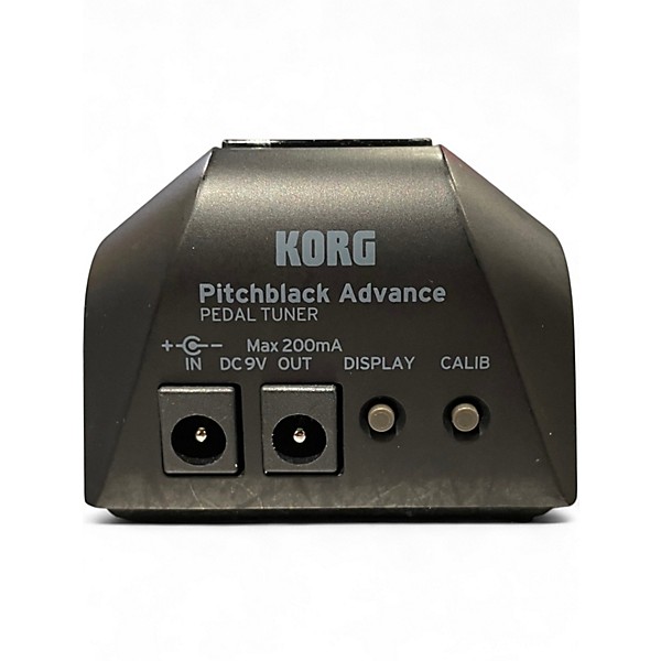 Used KORG PITCHBLACK ADVANCED Tuner Pedal
