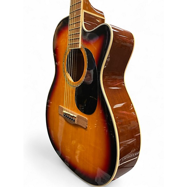 Used Mitchell O120 3 Color Sunburst Acoustic Electric Guitar