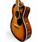 Used Mitchell O120 3 Color Sunburst Acoustic Electric Guitar