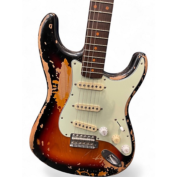 Used Fender MIKE MCREADY STRATOCASTER 3 Color Sunburst Solid Body Electric Guitar