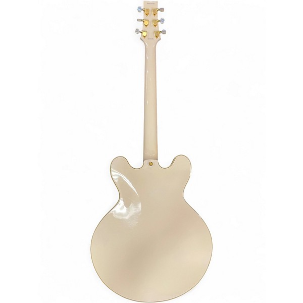 Used Ibanez AS120 White Hollow Body Electric Guitar