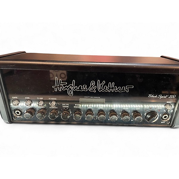 Used Hughes & Kettner black spirit 200 Solid State Guitar Amp Head