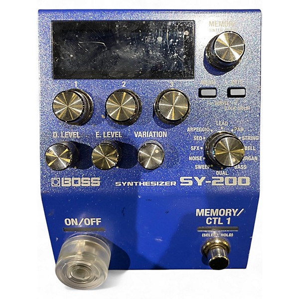 Used BOSS SY-200 Effect Pedal