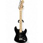Used Squier SONIC STRATOCASTER HSS Black Solid Body Electric Guitar thumbnail