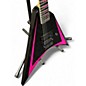 Used ESP Alexi-600SE LTD BLACK AND PINK Solid Body Electric Guitar