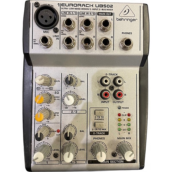 Used Behringer Eurorack UB502 Unpowered Mixer