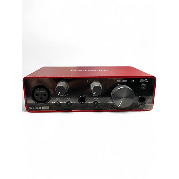 Used Focusrite Scarlett Solo Audio Interface
