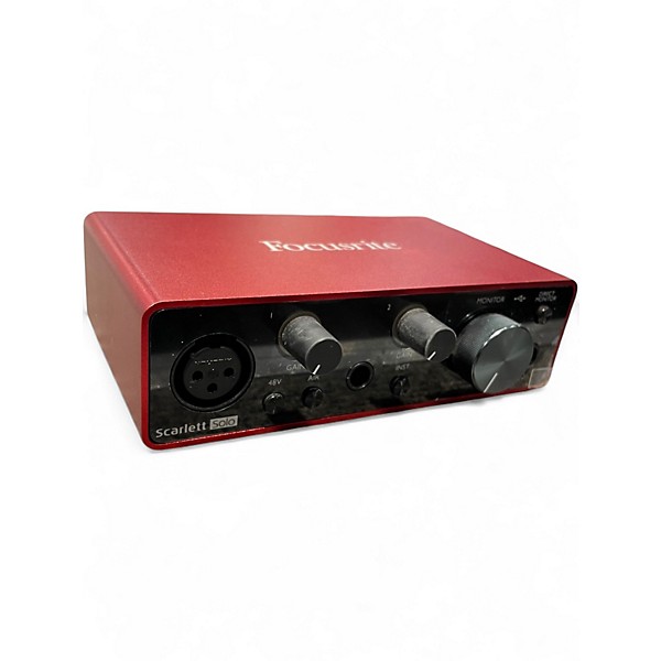 Used Focusrite Scarlett Solo Audio Interface