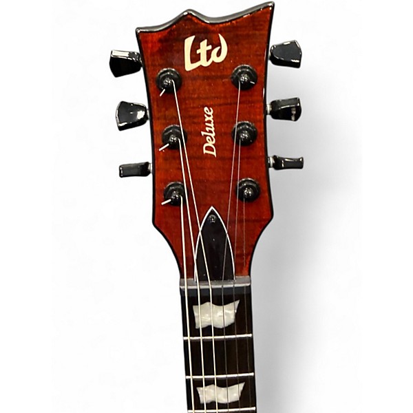 Used ESP LTD EC1001 FM RED Solid Body Electric Guitar
