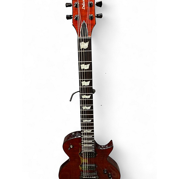 Used ESP LTD EC1001 FM RED Solid Body Electric Guitar