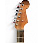 Used 2021 Fender American Acoustasonic Jazzmaster Arctic White Acoustic Electric Guitar