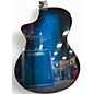 Used Breedlove Pursuit EX S Concert Blue Burst Acoustic Bass Guitar