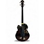 Used Ibanez AEB5E-BK Black Acoustic Bass Guitar