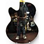 Used Ibanez AEB5E-BK Black Acoustic Bass Guitar