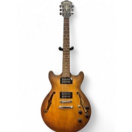 Used Ibanez AM73B Archtop Tobacco Burst Hollow Body Electric Guitar