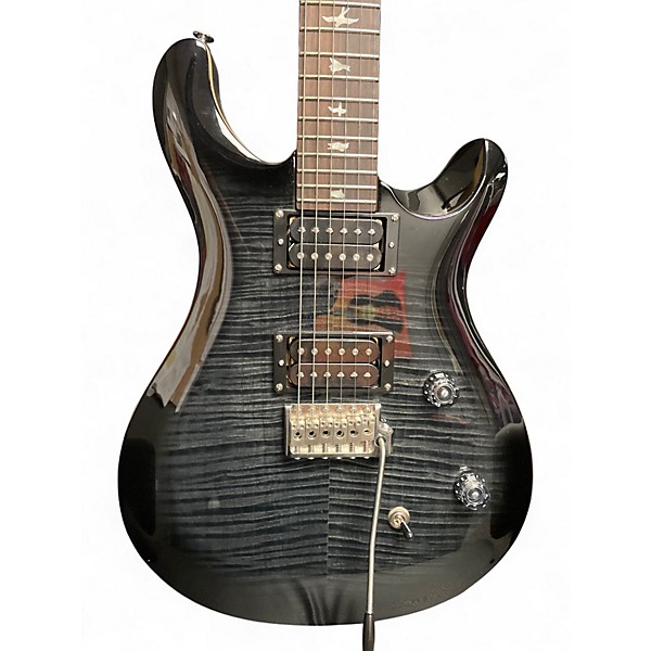 Used PRS SE Custom 24 Charcoal Burst Solid Body Electric Guitar