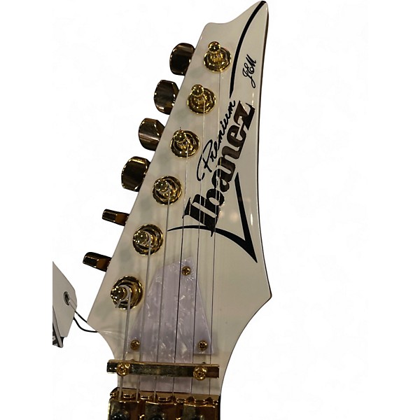Used Ibanez JEM7VP White Solid Body Electric Guitar